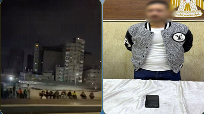 ضبط صاحب حساب على مواقع التواصل لنشر فيديوهات مضللة عن تعاطي المخدرات بعين شمس